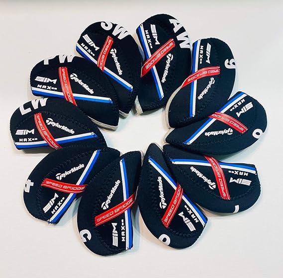 Taylor made Sim Max Iron Cover Set, Head Covers Amazon Canada