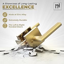 Mega Handles - Prime Privacy I Lever Door Lock