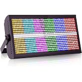 Led Wall Washer Light,200W Stage Lighting Bar Dj Light Bar Party Lights DJ Disco Lights Professional DMX Control Auto Play Sound Activated Strobe Lighting for Parties Church Wedding Club