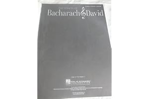 The Songs of Bacharach & David Piano, Vocal and Guitar Chords