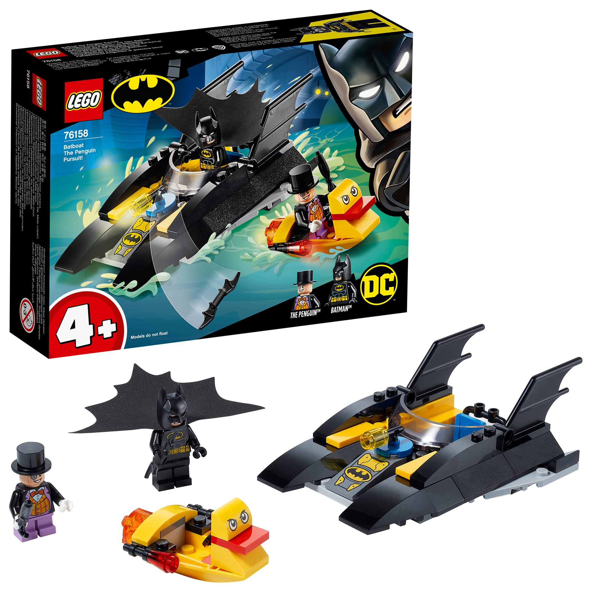 LEGO 76158 Super Heroes Batboat The Penguin™ Pursuit!