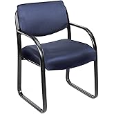 BOSS Office Products Fabric Guest Chair in Blue