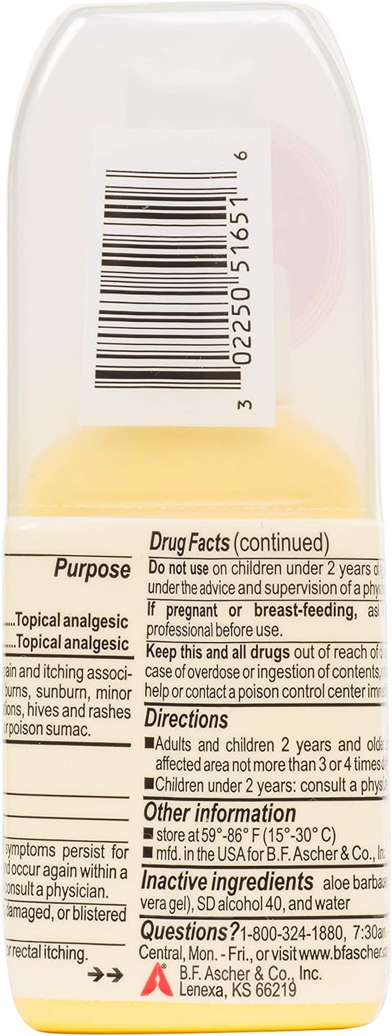 Itch-x Fast-acting Anti-itch Spray, 2 Fluid Ounce: Health & Personal Care