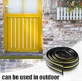 SEGNAYEN Floor Cable Cover 2M Rubber Outdoor Cable Protector 3 Channels view 7