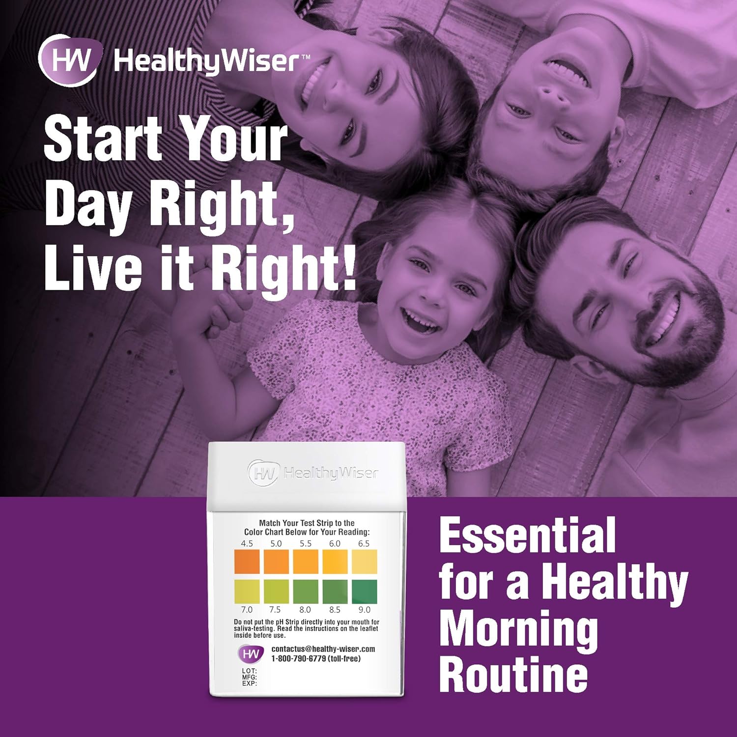 pH Test Strips 120ct - Tests Body pH Levels for Alkaline & Acid Levels Using Saliva & Urine. Track & Monitor Your pH Balance & A Healthy Diet, Get Accurate Results in s. pH Scale 4.5-9: Health & Personal Care