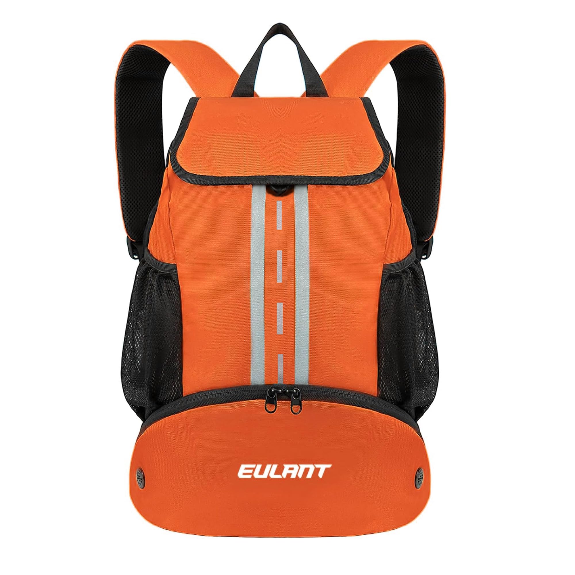 EULANT Football Backpacks with Shoe Compartment,Waterproof Sports Bags for Basketball Swimming Camping Training Beach,Multifunctional Backpack with Bottom Compartment