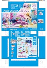 Playmobil Mermaid with Dolphins Brand New 28 pc Set 4+ Ages view 3