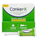 Canker-X Mouth Sore Gel, Fast Pain Relief & Healing