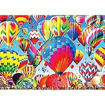 Amazon.com: RoseArt - Kodak Premium - Ballooning Fun - 3000 Piece