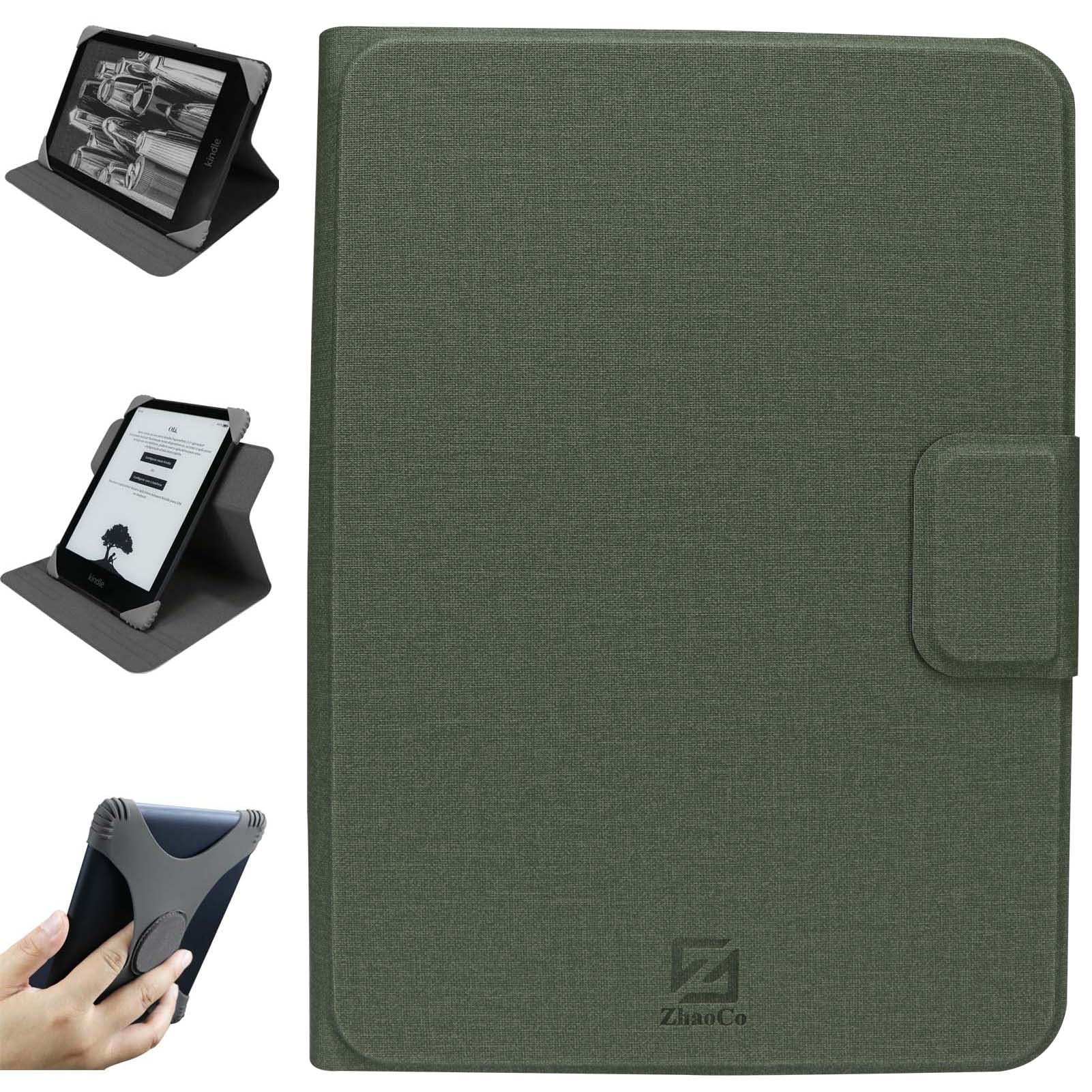 ZhaoCo Universal Detachable Case for 7'' Kindle Colorsoft Signature Edition (1st generation) 2024 / Kindle Paperwhite (12th generation) 2024, 6.8'' Kindle paperwhite (11th generation) 2021 - Teal