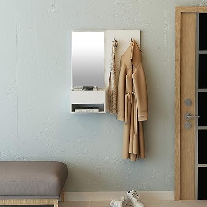 Mueble perchero entrada | Percheros de pared, percheros de pie...