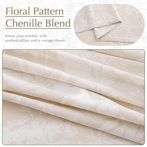 CREAM BEIGE CURTAINS 108 INCH LENGTH 2 PANELS FOR BEDROOM ROD POCKET LIGHT FILTERING TEXTURED DRAPES SOFT AIRY MODERN FARMHOUSE LIVING ROOM DECORATIVE WINDOW DRAPES MORANDI DECOR 52X108 9TF THIN BEIGE