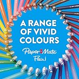 Paper Mate Flair Felt Tip Pens Medium Point 0.7 mm Blue 12 Count view 5