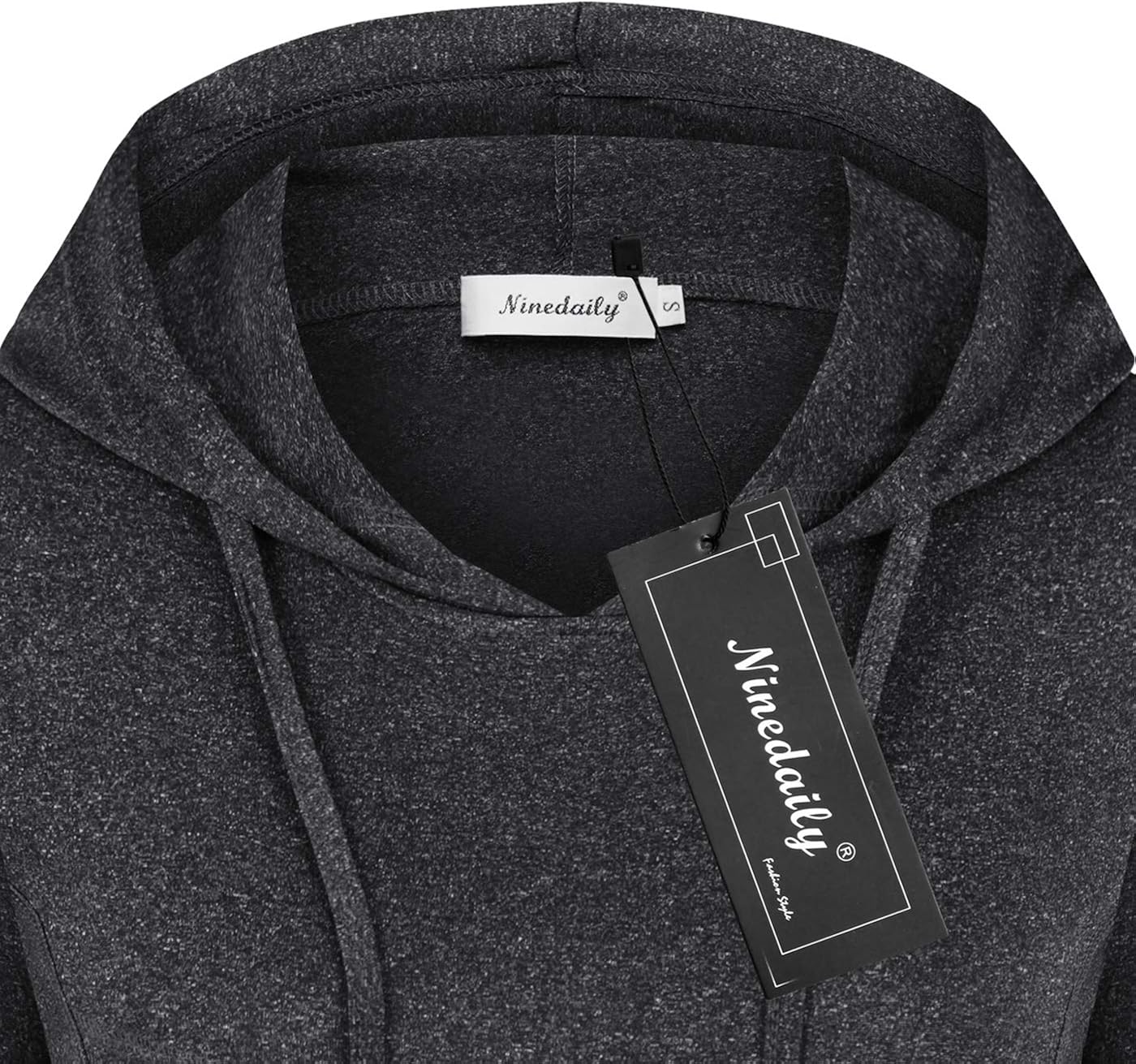 Ninedaily Women's Long Sleeve Hoodies Winter Workout Fitness Tops Exercise Shirt: Clothing