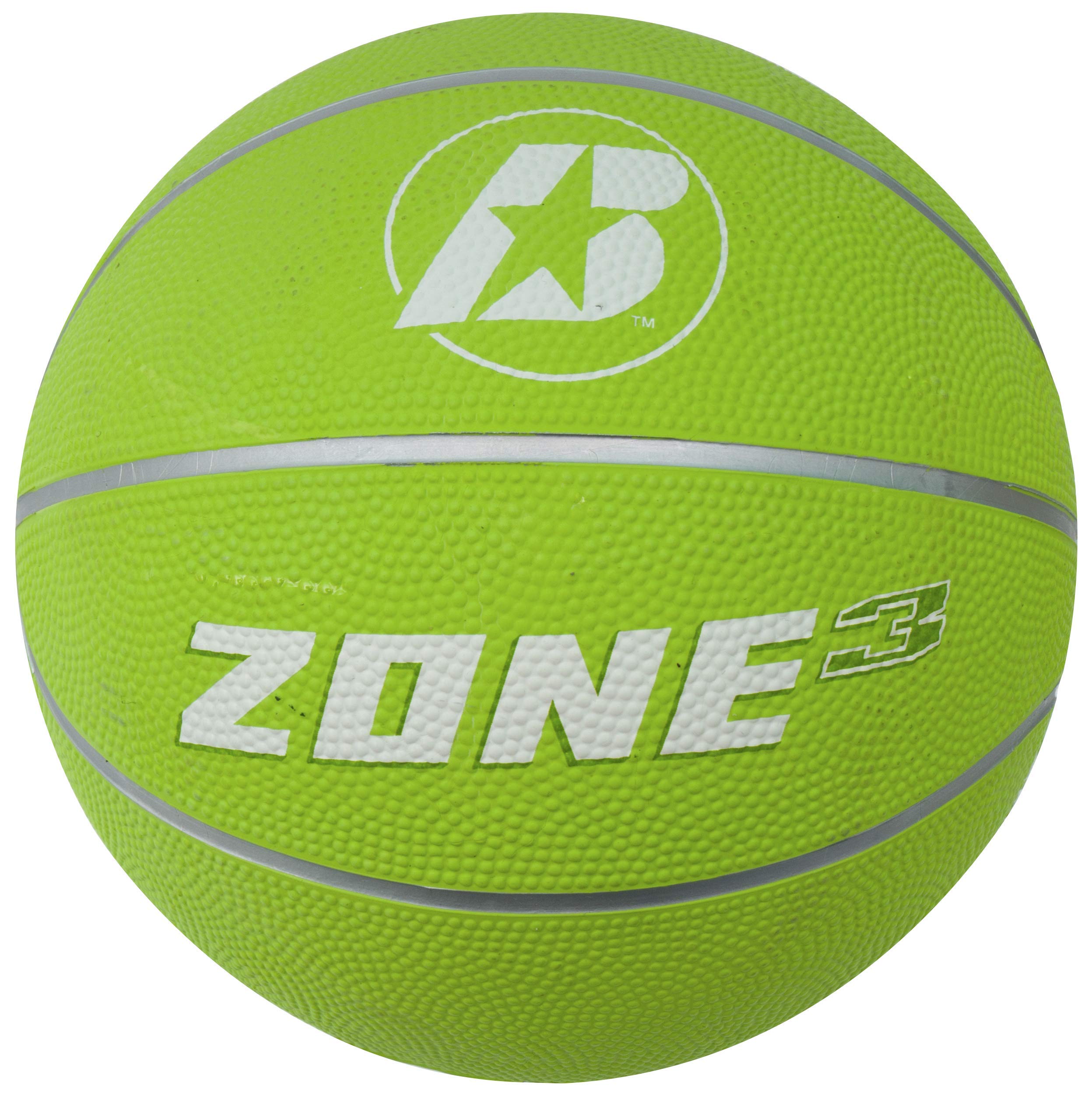 Baden Unisex Zone Basketball 3, Green, Size 3