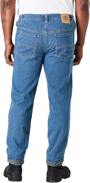 big and tall fleece lined jeans