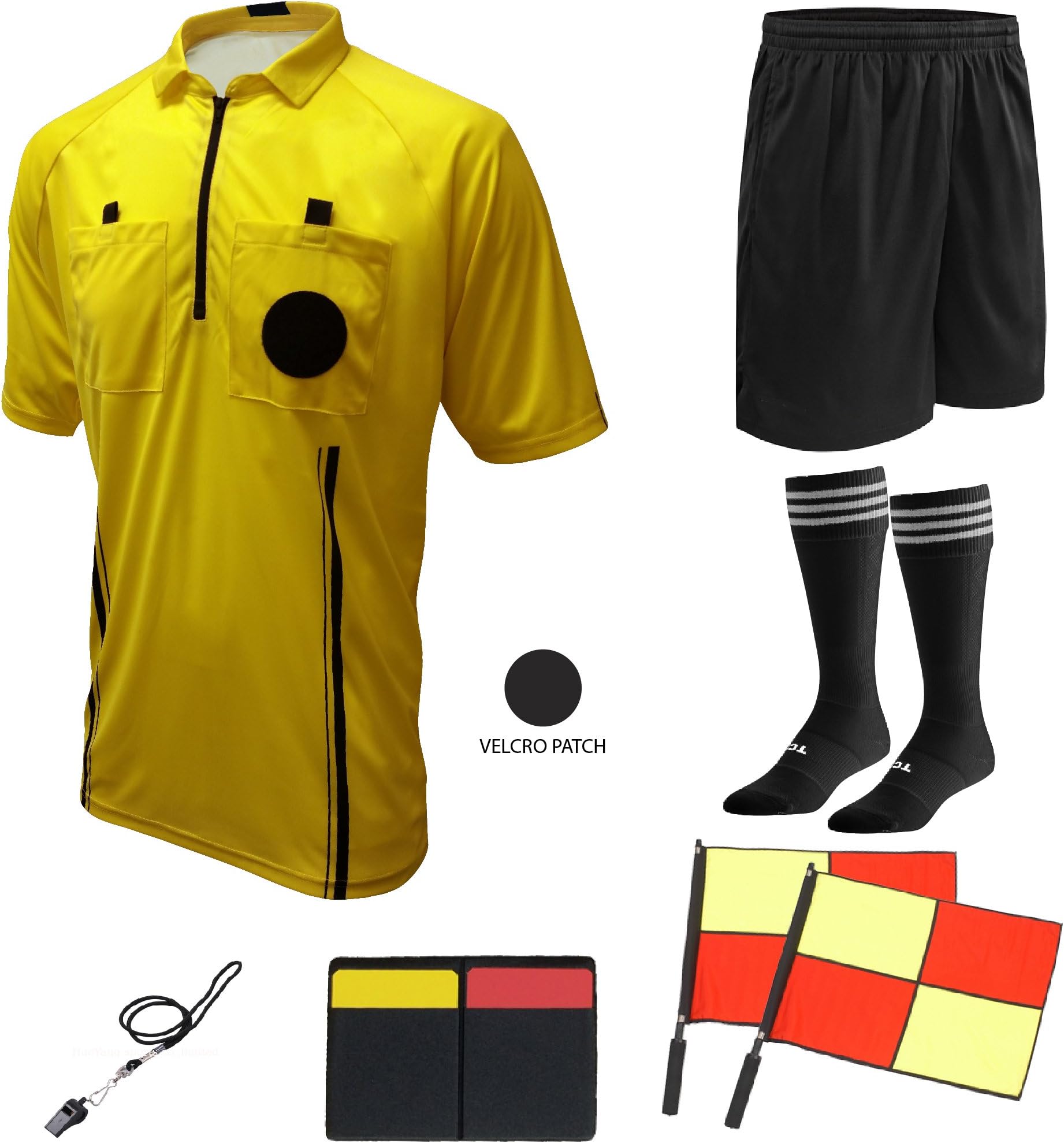 Winners Sportswear Soccer Referee 9 Piece Package