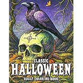 CLASSIC HALLOWEEN ADULT COLORING BOOK