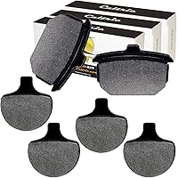 Cyleto Front And Rear Brake Pads For HARLEY DAVIDSON FLHTC Electra Glide Classic 2008-2012 / FLHTCU Ultra Classic Electra Glide 2008-2017