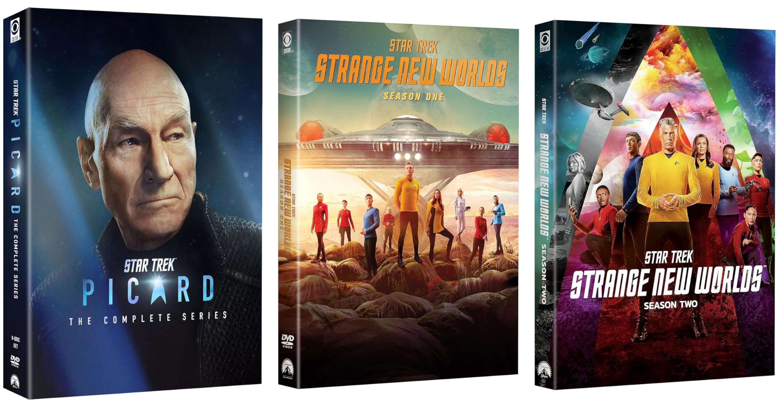 Star Trek Picard Complete Series Season DVD and Star Trek