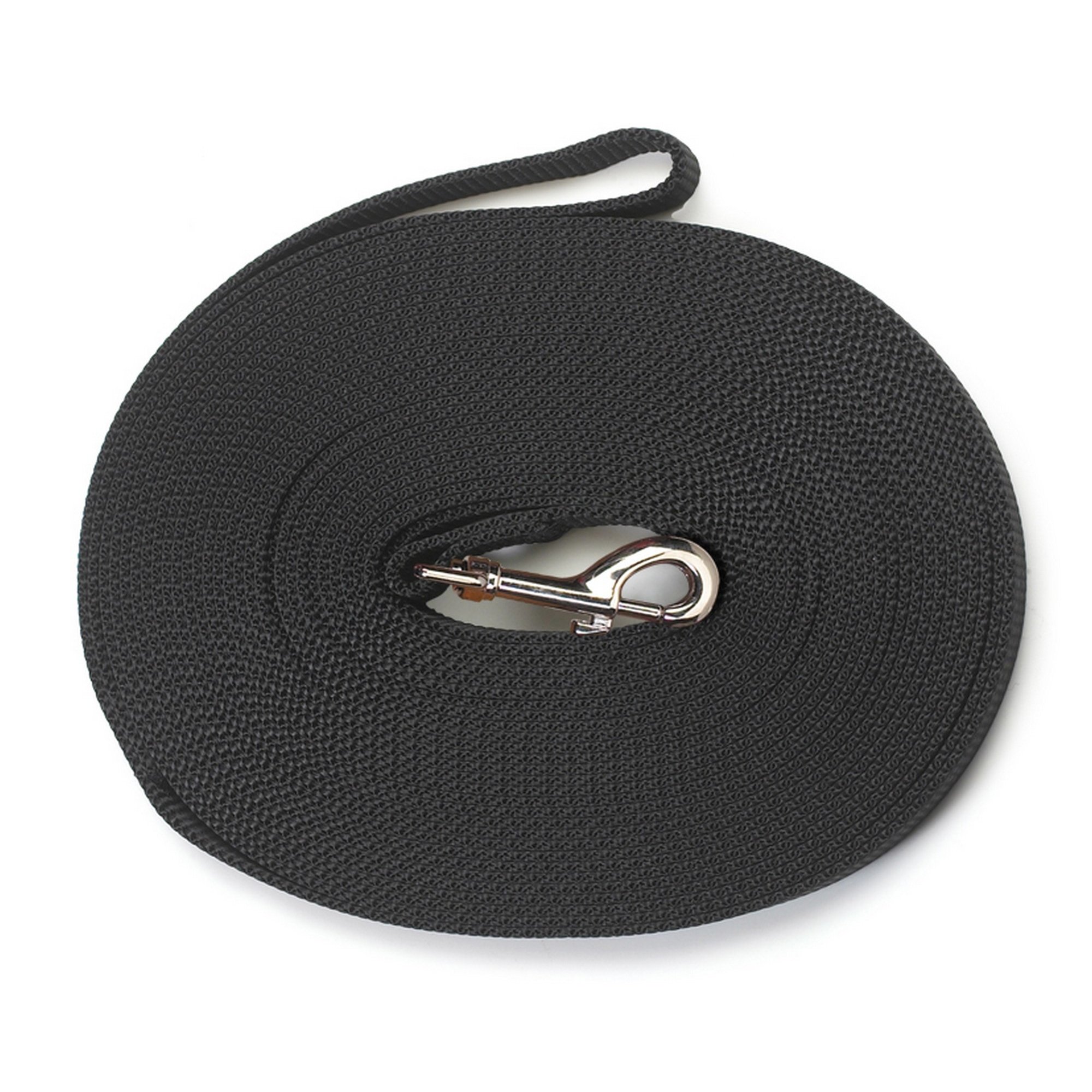 Ancol Outside Training Line Nylon 15m, black