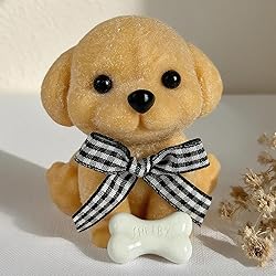 Handmade Taba Squishy Dog Toy, Realistic Silicone