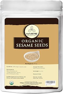 Naturevibe Botanicals Organic Sesame Seeds