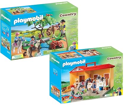 playmobil country horseback ride