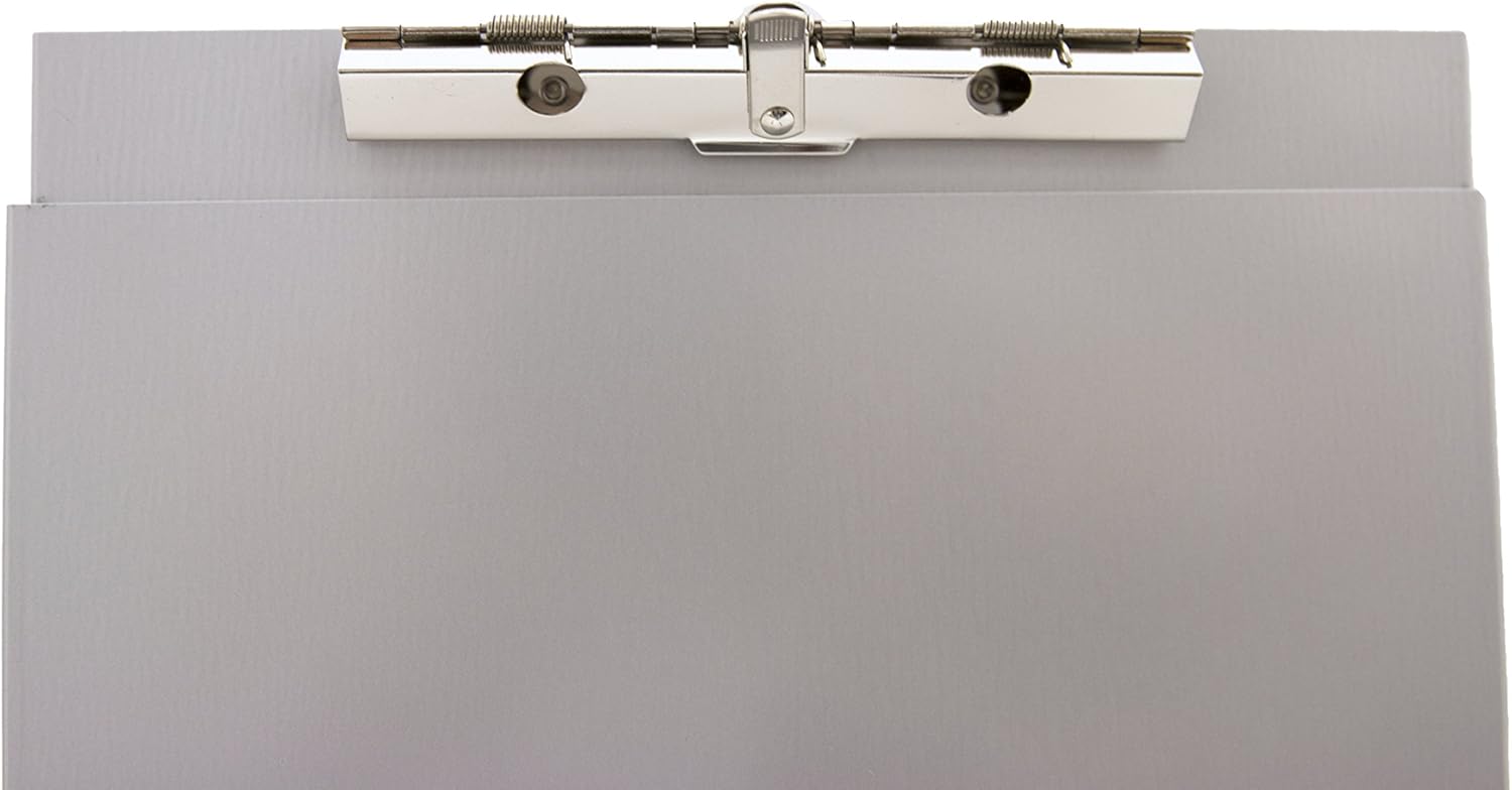 Saunders Recycled Aluminum A-Holder Form Holder – Letter Size Form Holder with Hinged Writing Plate. Office Supplies : Clipboards : Office Products