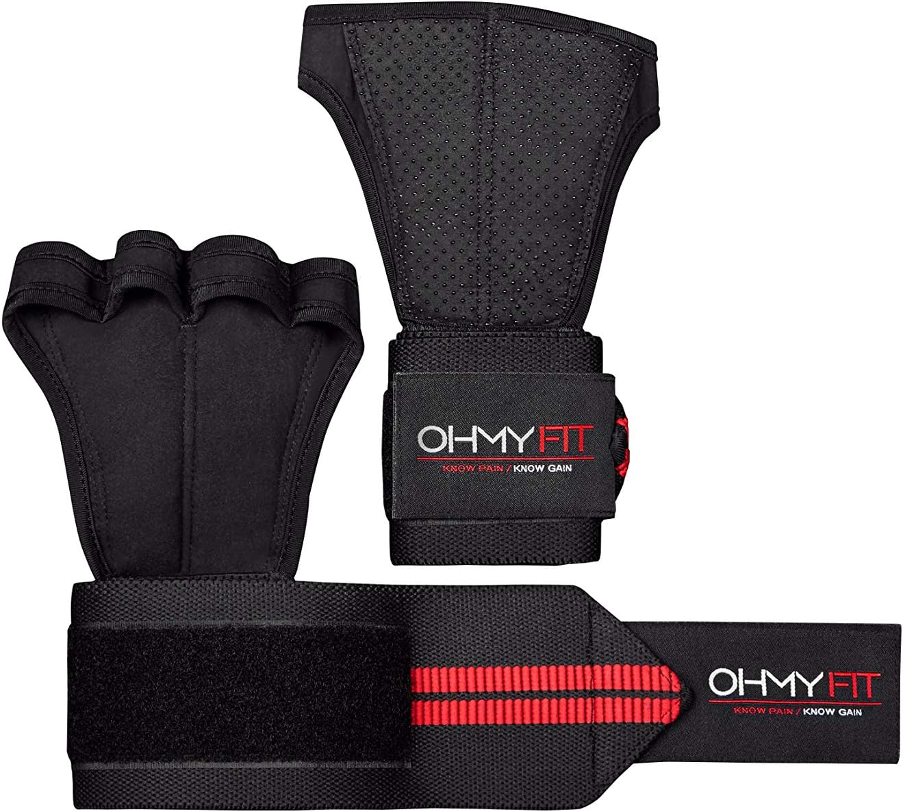All-in-One Wrist Wrap Glove: Elevate Your Workout with Ventilation, Callus Prevention & Wrist Support
