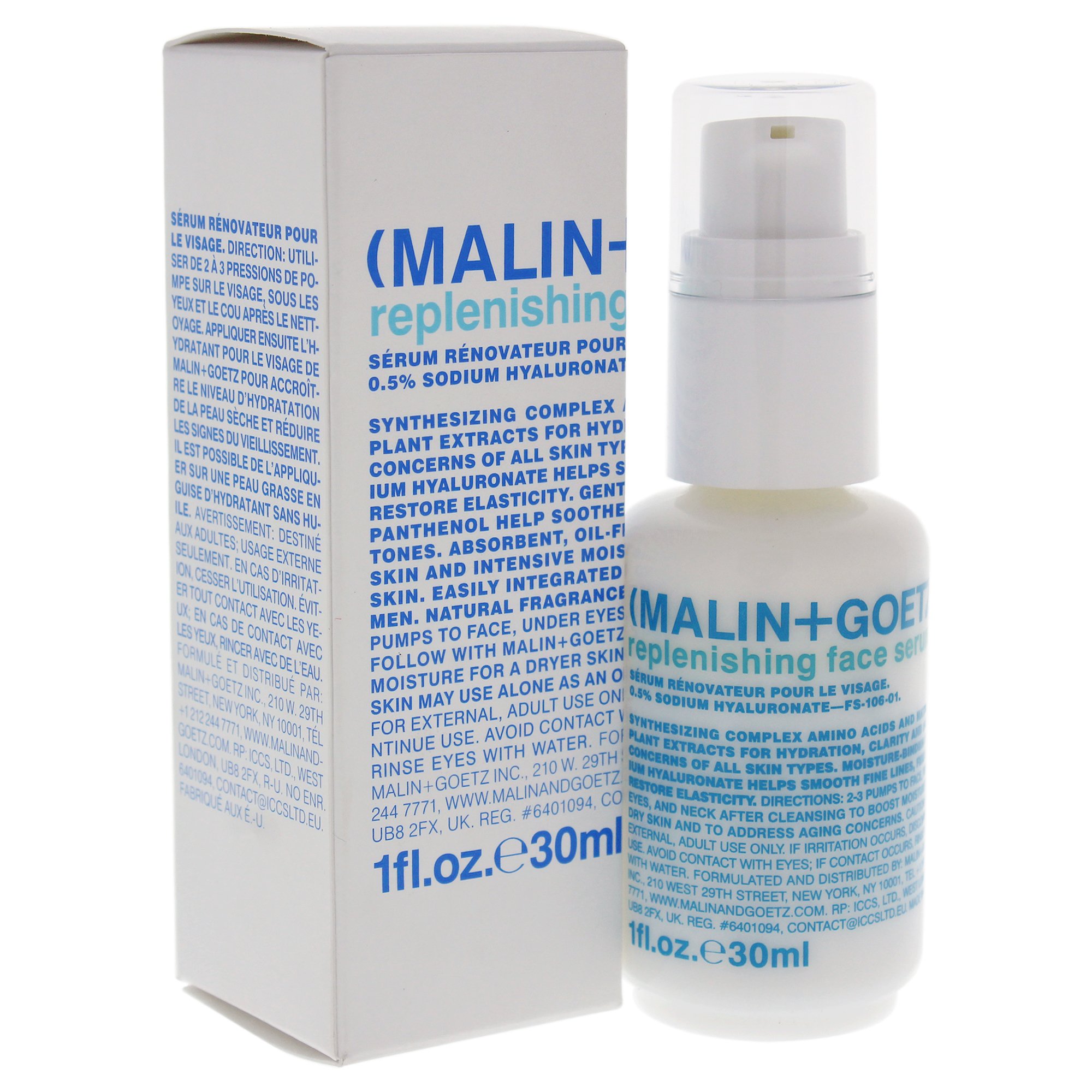 (Malin + Goetz) Replenishing Face Serum for Women 1 oz Serum, I0079979