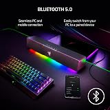 Razer Leviathan V2 X PC Gaming Soundbar Black USB C Bluetooth 5.0 view 7