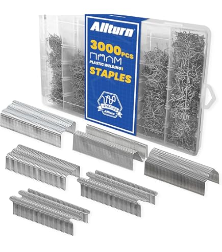 500pcs Hot Staples For Plastic Welding – 15x0.6mm Stainless Steel Repair Nails For Car Bumpers