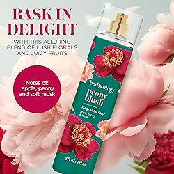Bodycology Long-Lasting Fragrance Body Mist, Peony