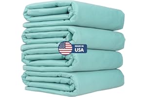 AbsorbEase® Washable Underpads 34"x36" - Waterproof, Ultra-Absorbent Incontinence Bed Pads for Adults, Seniors, Kids, Pets, Reusable Pee Pads, Odor Neutralizing, Latex-Free, USA Made (Pack of 4)