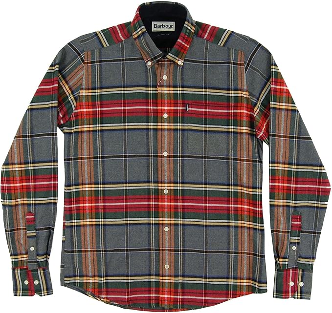 barbour grey t shirt