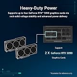 ASUS Pro WS 1600W Platinum Modular Power Supply PCIe 5.1 ATX 3.1 view 2
