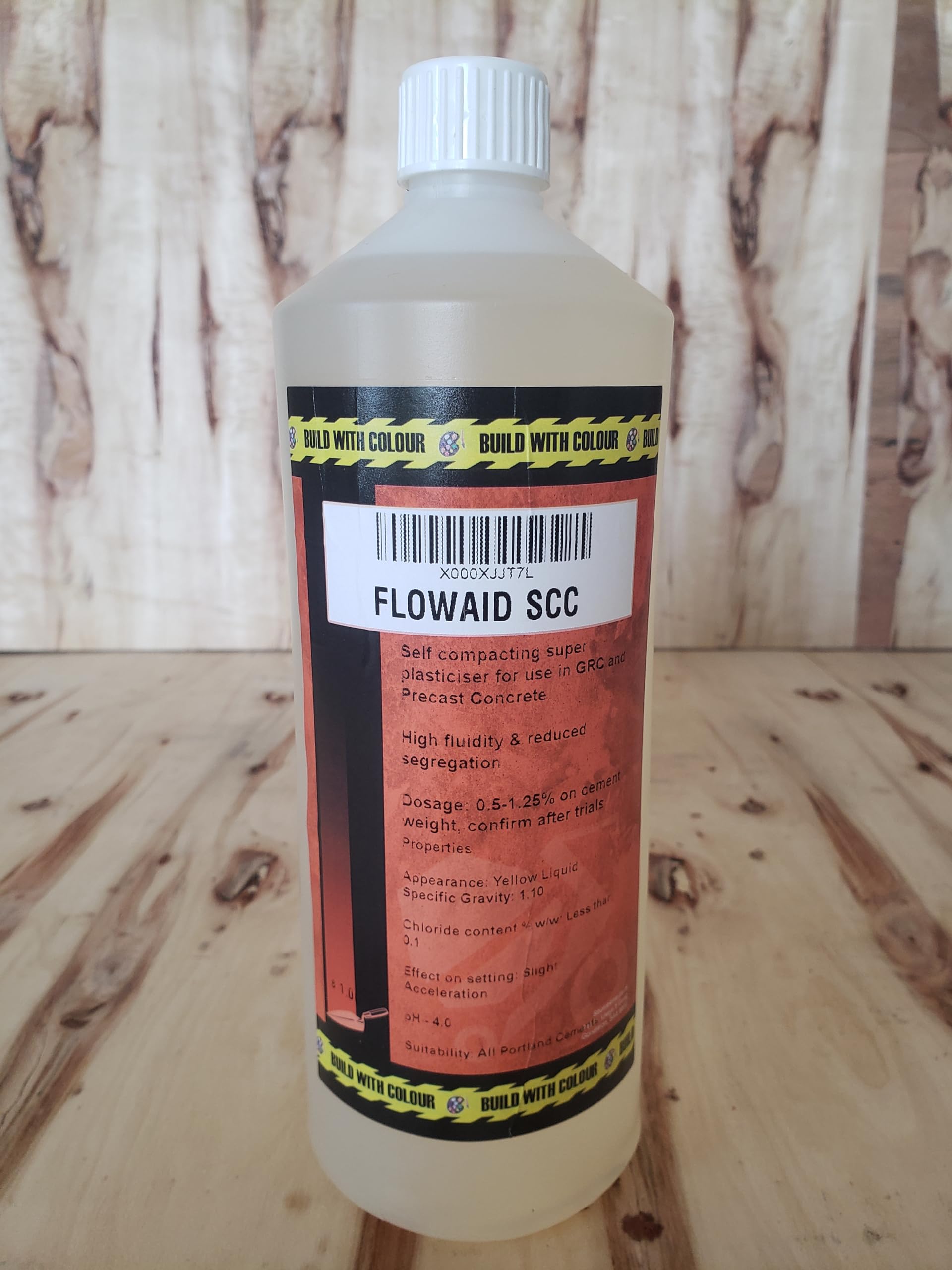 Flowaid Scc Concrete Super Plasticiser: 1 Litre water reducing superplasticizer