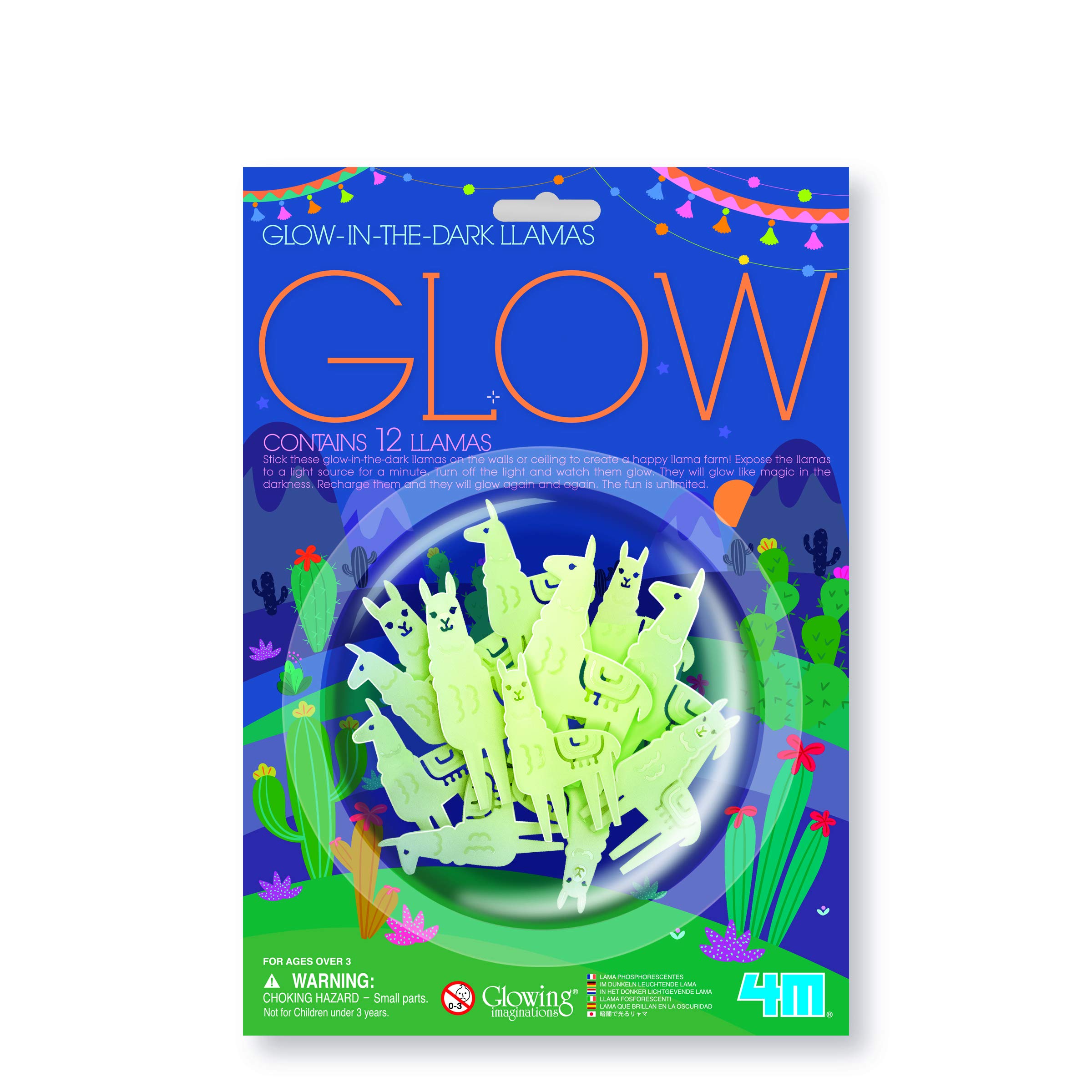 4M - 405941 - Glow in the Dark - Llamas
