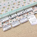 Set of 100pcs Personalized Sewing Label Custom