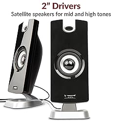 Cyber Acoustics CA-3090 2.1 Speaker System with