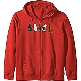 I Love Cats for Cat Lovers Zip Hoodie