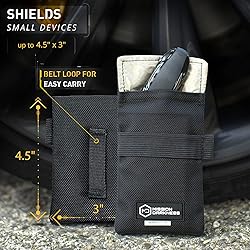 Mission Darkness Faraday Bag for Keyfobs