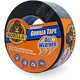 Gorilla 6009002 Weather Tape, 1-Pack, Black
