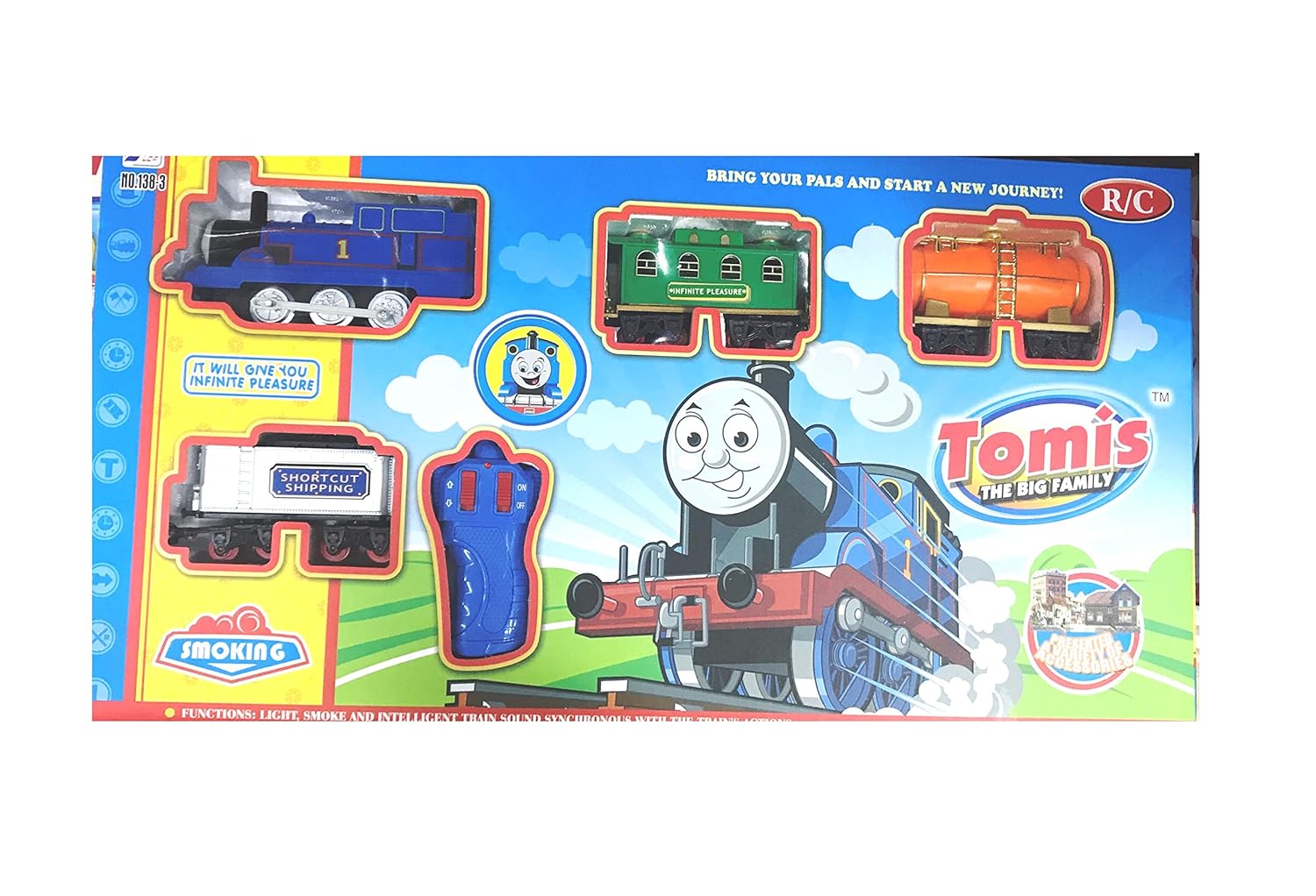 big remote control train