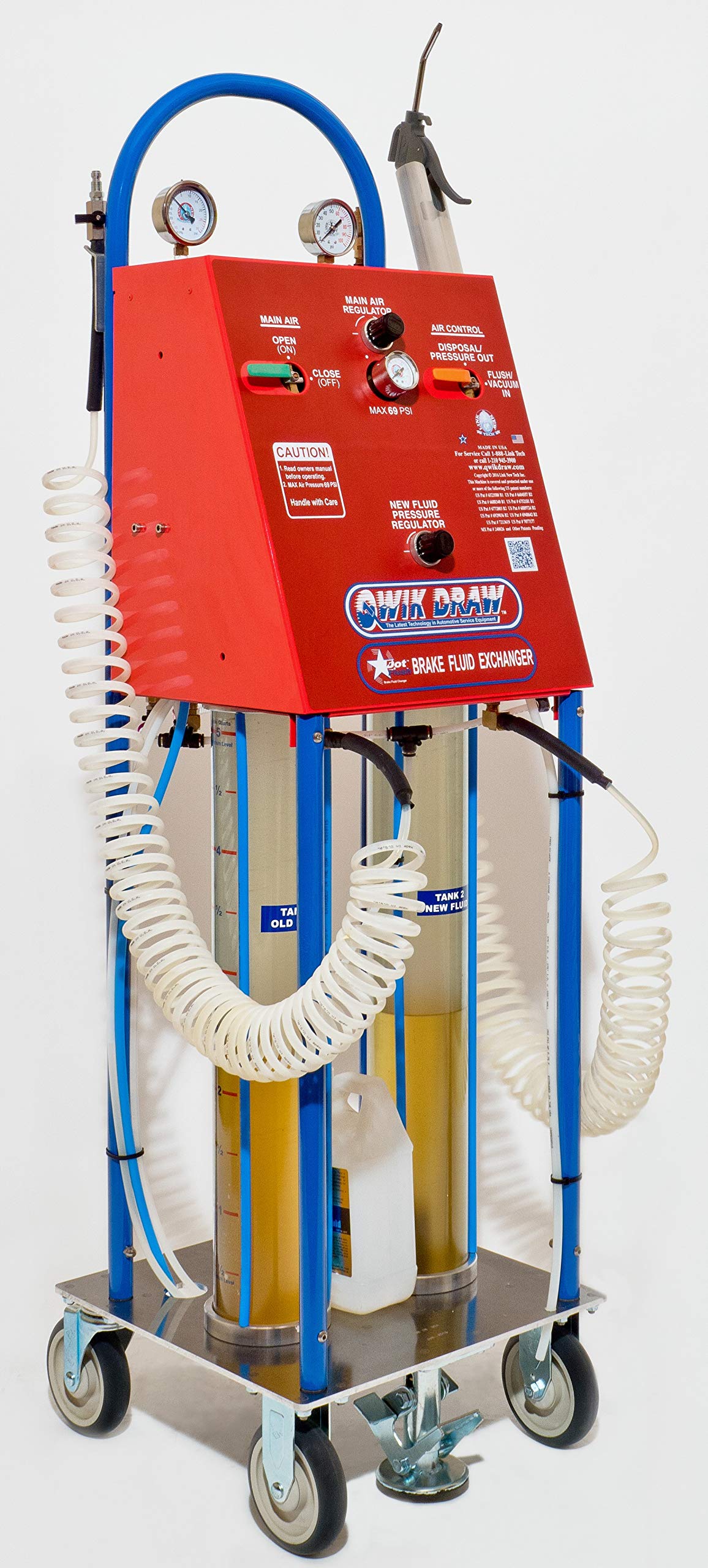 Qwik Draw Brake Flush Machine/Fluid Exchanger Machine QD81 on Galleon