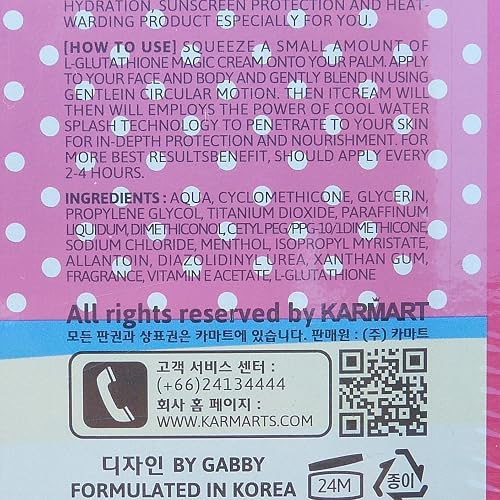 cathy doll l glutathione magic cream ingredients L-Glutathione SPF 50 Whitening Sunscreen 138ml in Saudi Arabia Effects of Polyphenols on