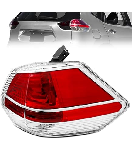Nissan Rogue Tail Light Tail Light Assembly For 2014-2016 Nissan Rogue Passenger Side Outer - Includes Bulbs, DOT/SAE Certified 2016 Nissan Rogue Tail Light - Foto 10
