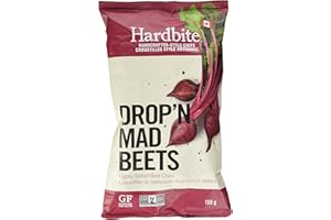 Hardbite Lightly Salted Beet Chips, 150g