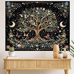 Jhdstore Tree of Life Tapestry for Bedroom Wall